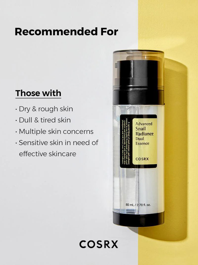 COSRX Advanced Snail Radiance Dual Essence 80 ML