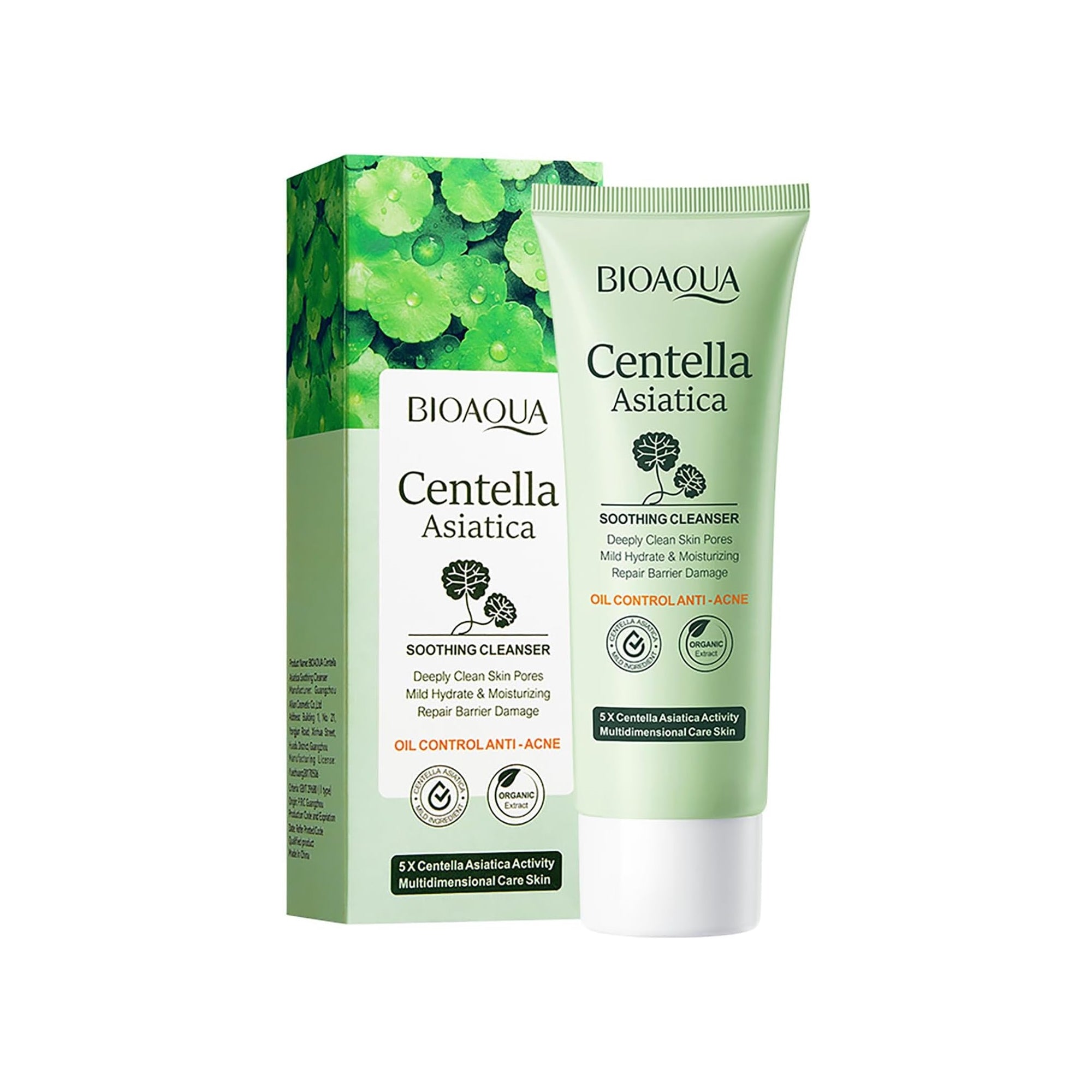 BIOAQUA Centella Asiatica Soothing Face Cleanser 100 G