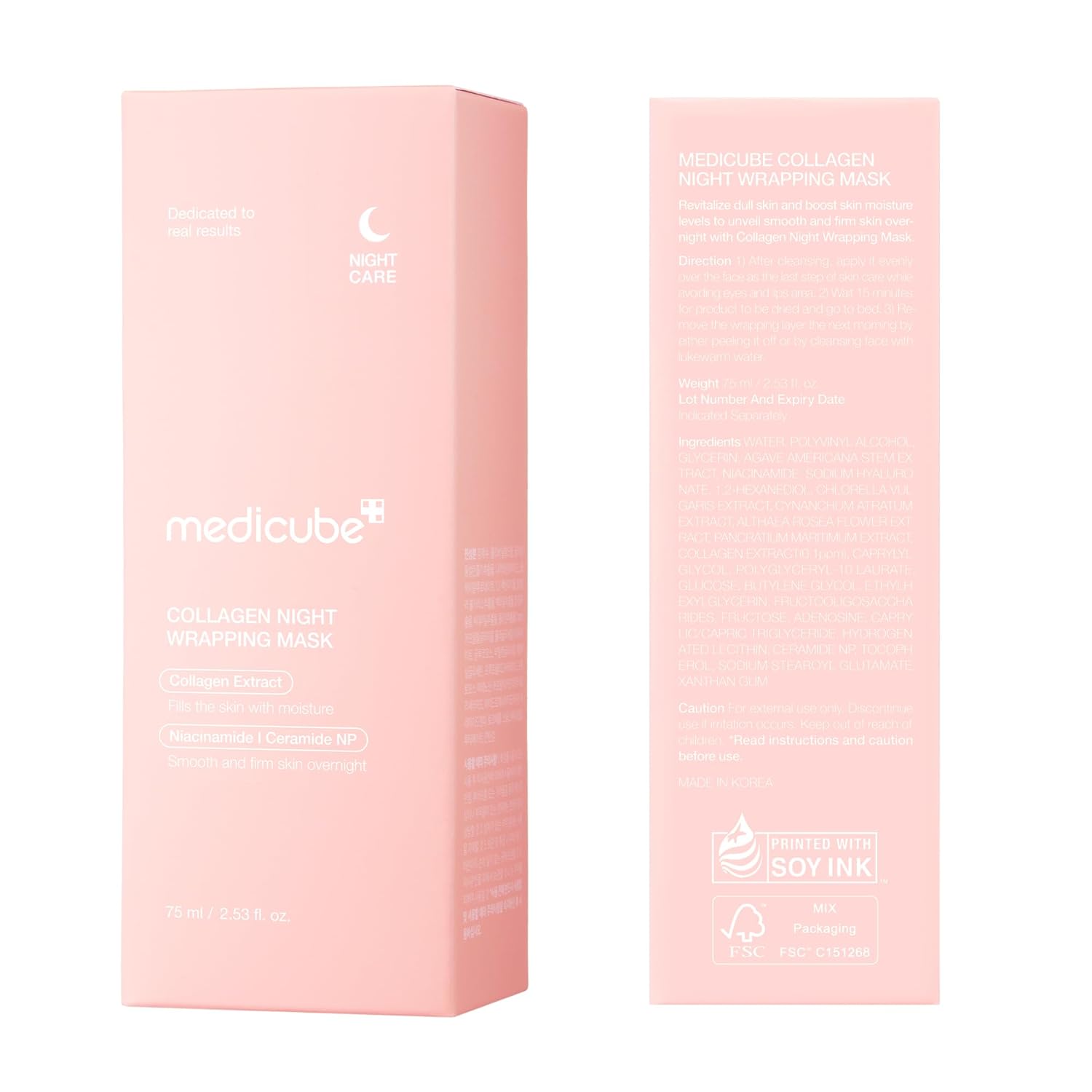 MEDICUBE Collagen Night Wrapping Mask