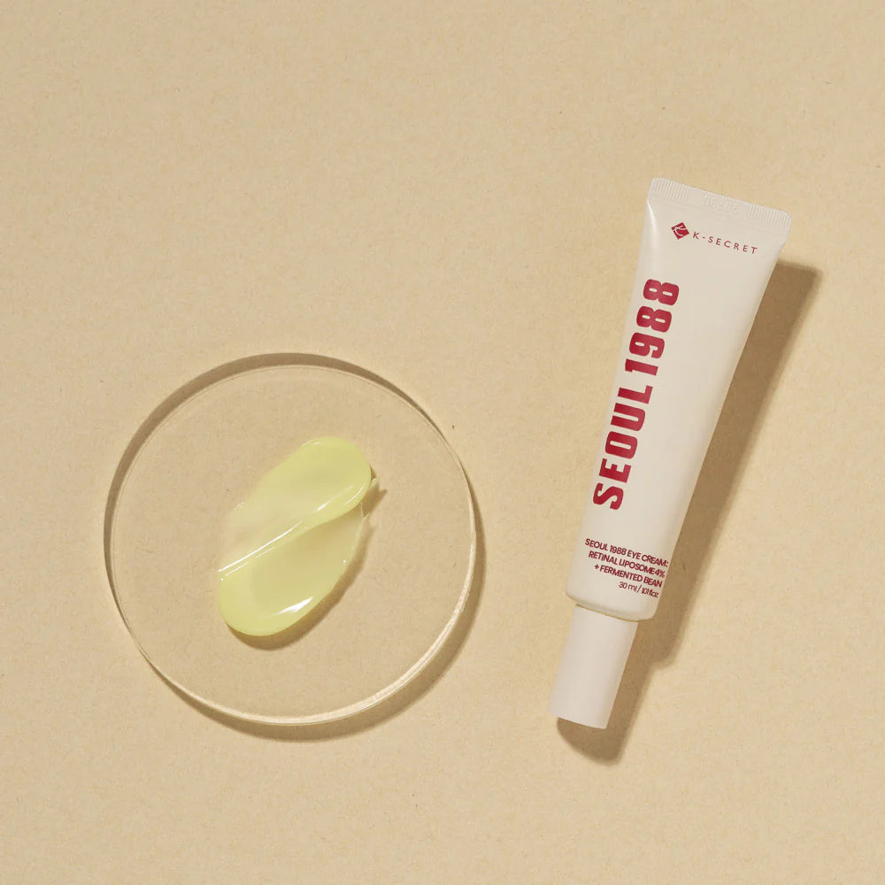 K-Secret Seoul 1988 Eye Cream : Retinal Liposome 4% + Fermented Bean