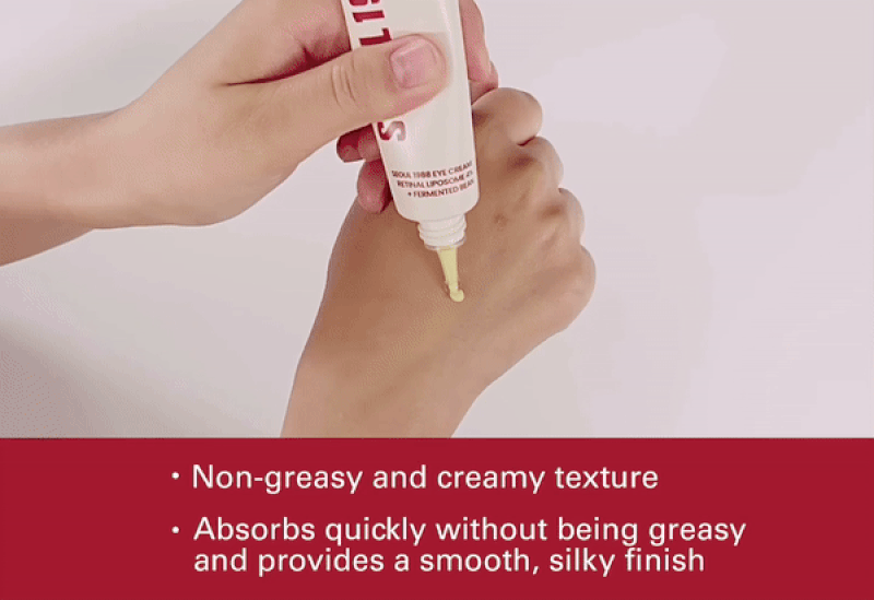 K-Secret Seoul 1988 Eye Cream : Retinal Liposome 4% + Fermented Bean