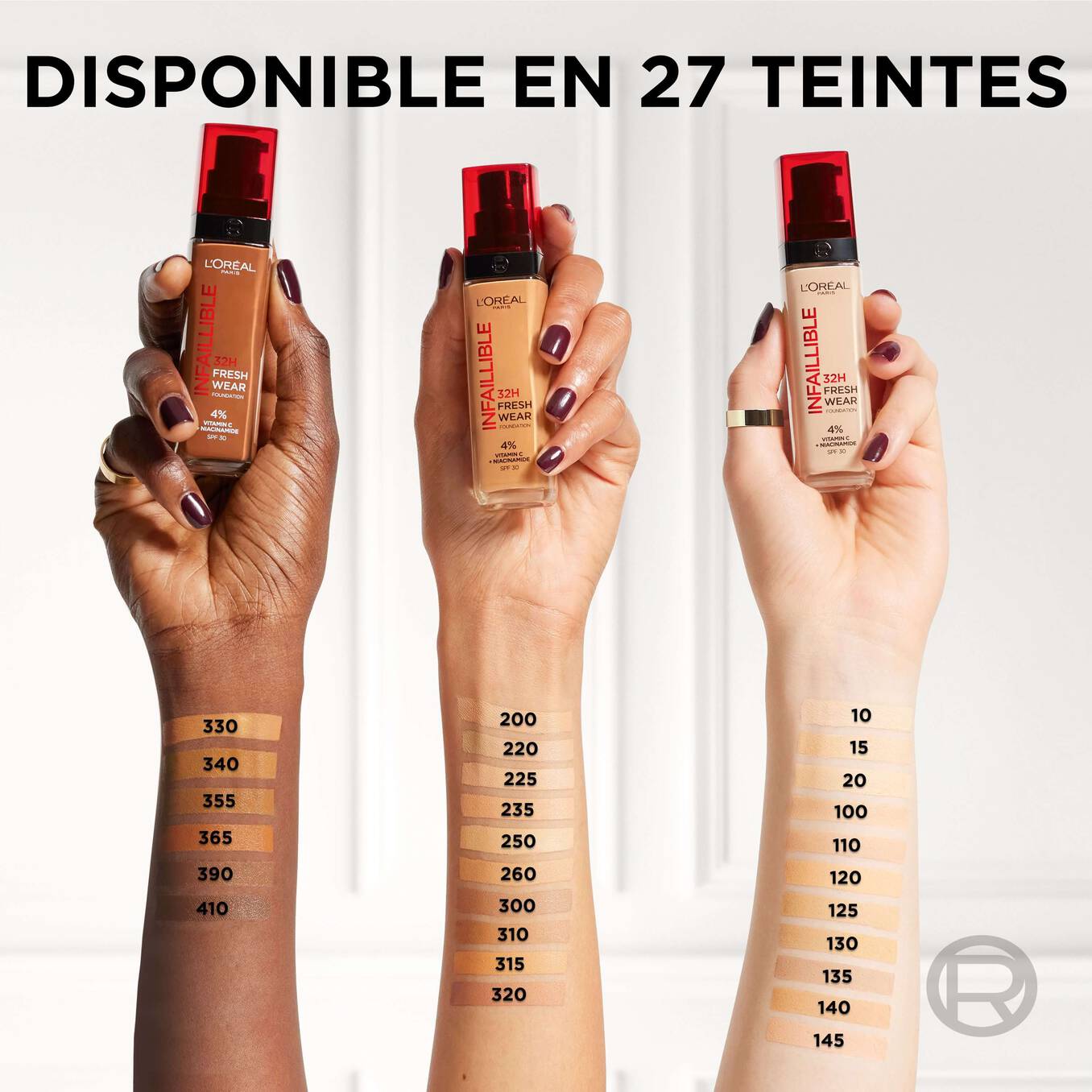 L'OREAL Infaillible 32h Fond de Teint Fluide