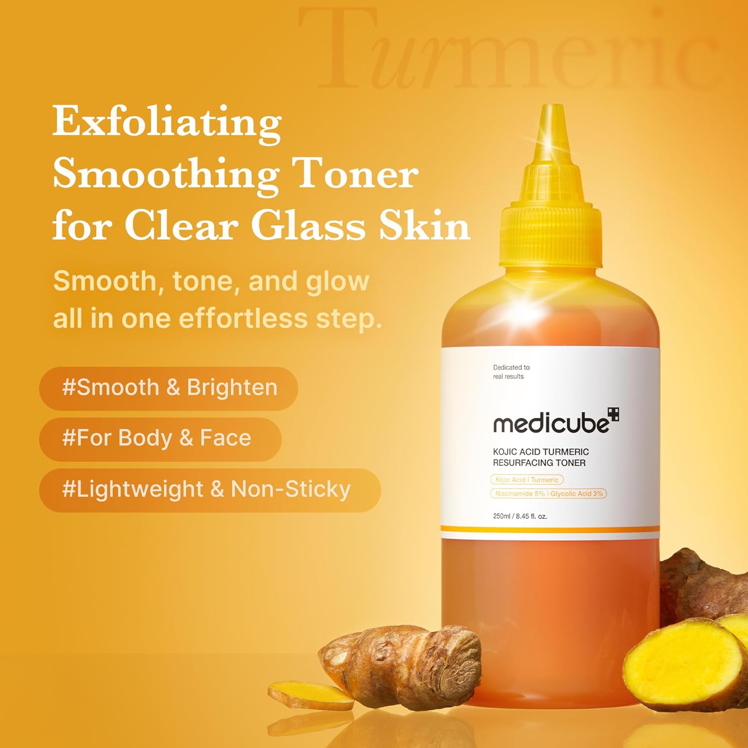 MEDICUBE Kojic Acid Turmeric Smoothing Toner