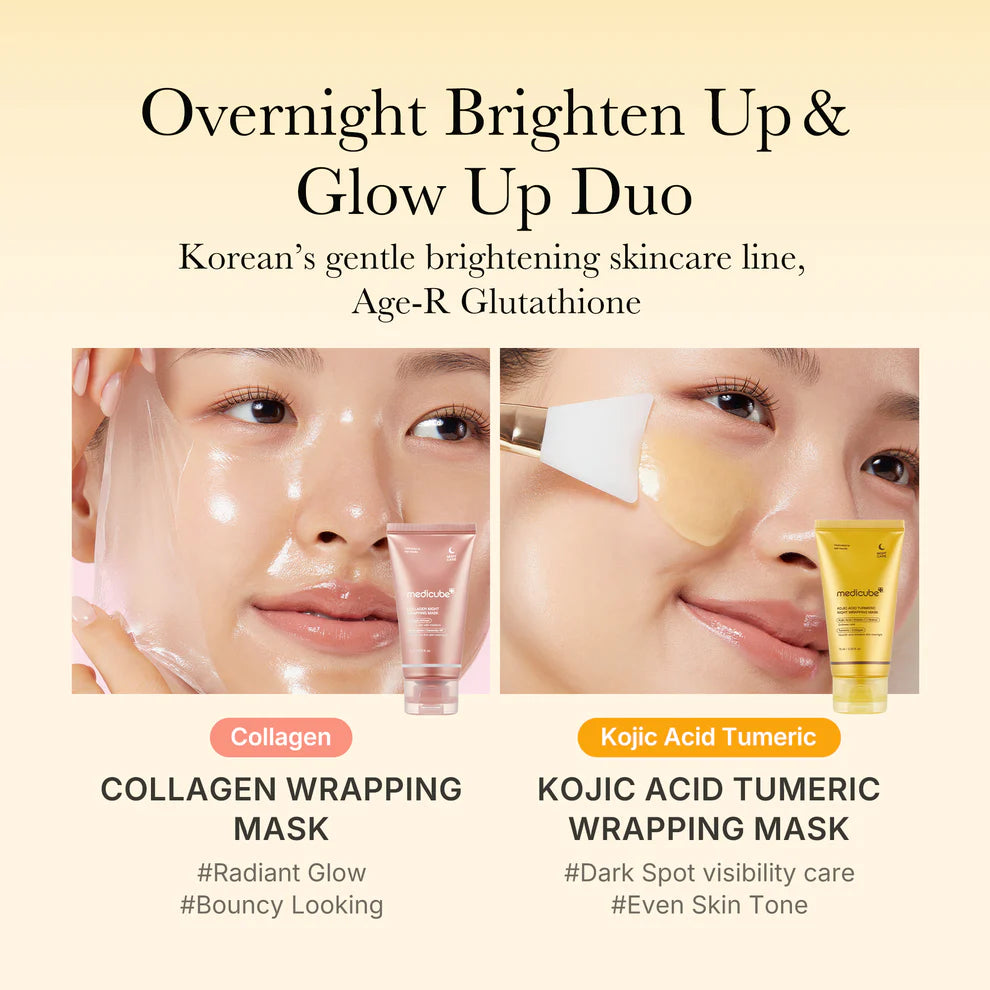 MEDICUBE Kojic Acid Turmeric Overnight Wrapping Mask