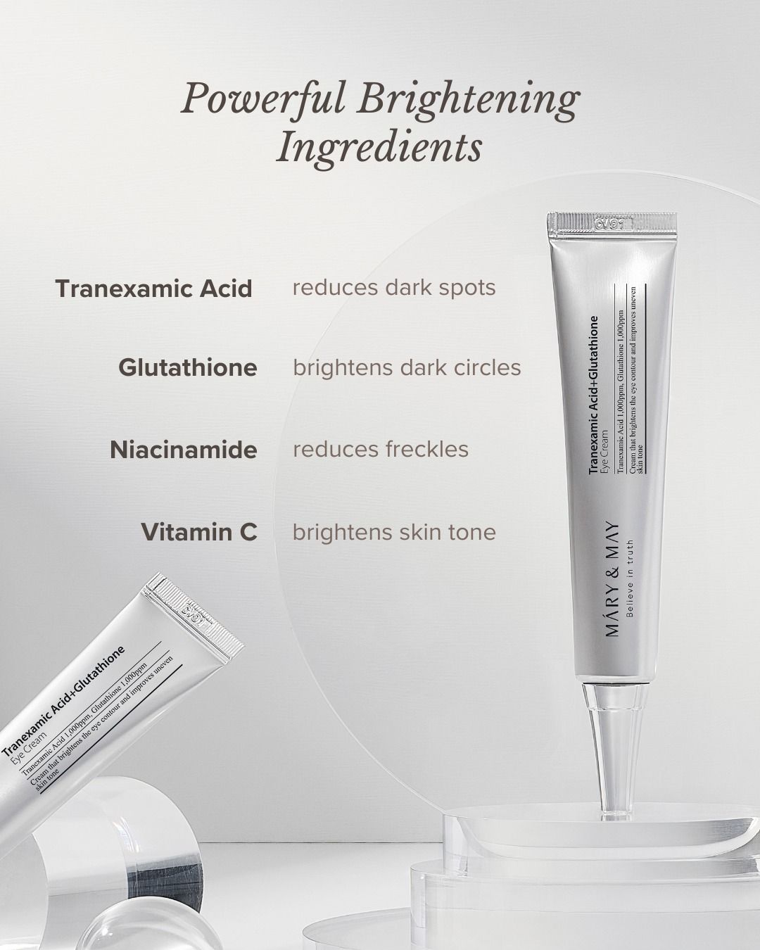 Mary&May Tranexamic Acid+Glutathione Eye Cream 30G