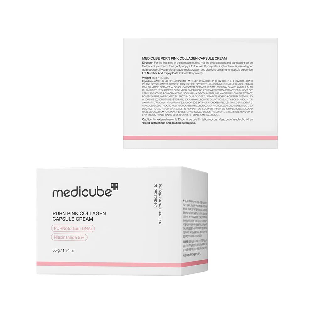 MEDICUBE PDRN Pink Collagen Capsule Cream 55 G