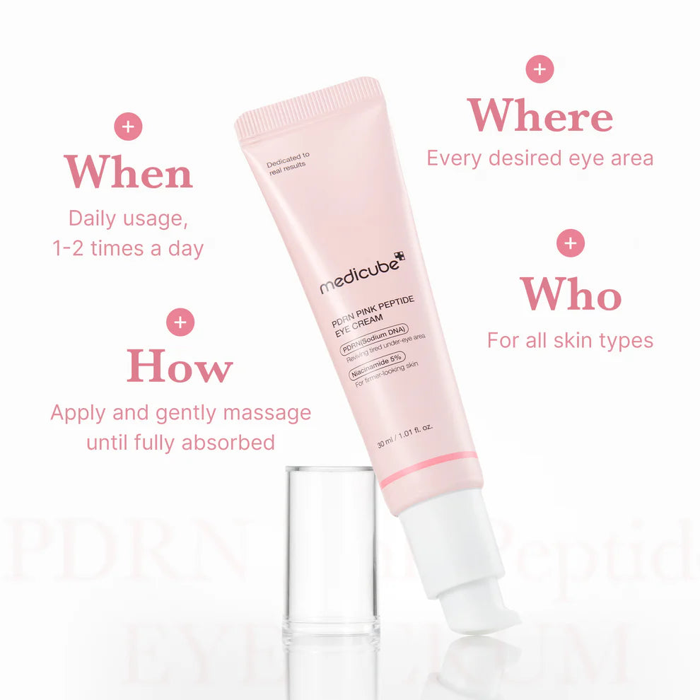 MEDICUBE PDRN Pink Peptide Eye Cream