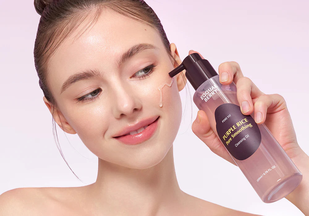 Eqqual Berry Purple Rice Pore Smoothing Cleansing Oil