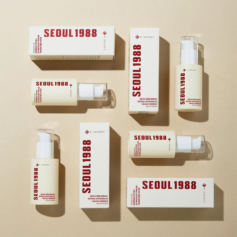 K-Secret Seoul 1988 Serum : Retinal Liposome 2% + Black Ginseng