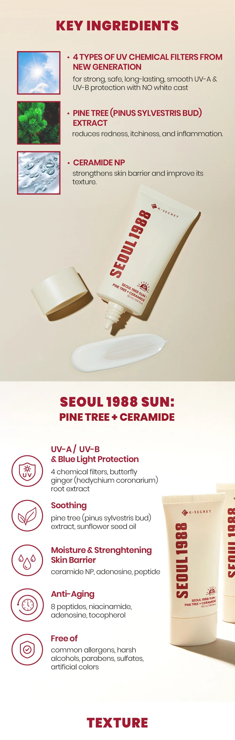 K-Secret Seoul 1988 Sun : Pine Tree + Ceramide