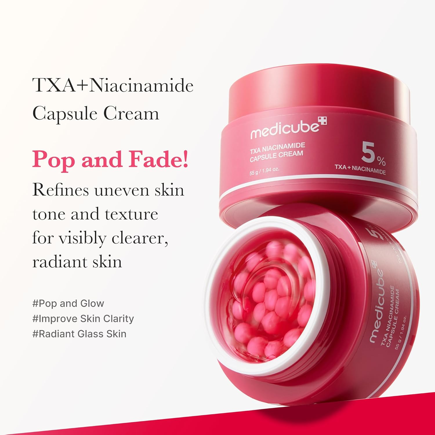 MEDICUBE TXA+Niacinamide 15% Capsule Cream 55 G