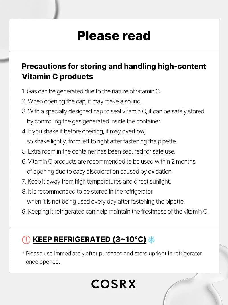 COSRX The Vitamin C 23 Serum 20 ML