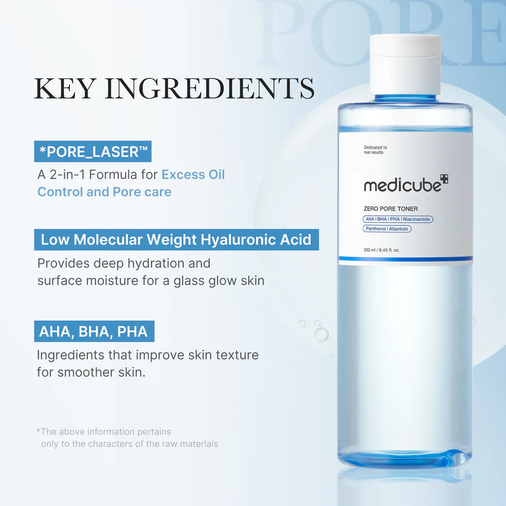 MEDICUBE Zero Pore Toner