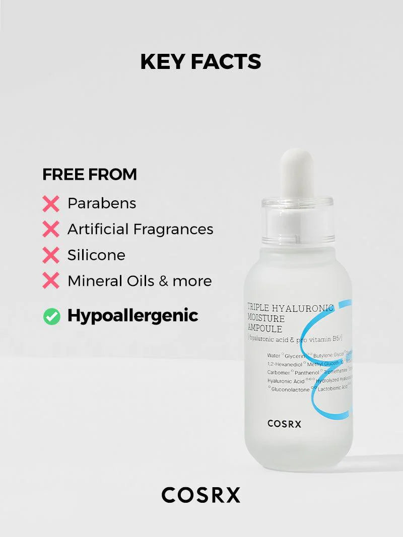 COSRX Hydrium Triple Hyaluronic Moisture Ampoule 40 ML