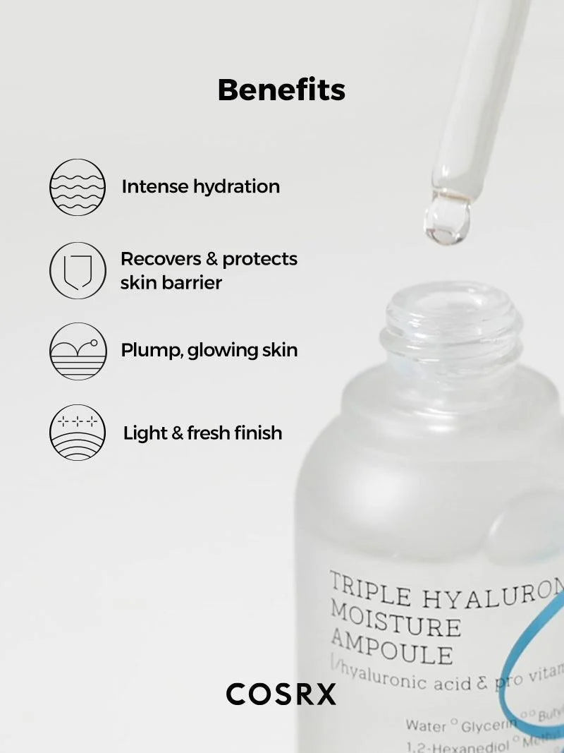 COSRX Hydrium Triple Hyaluronic Moisture Ampoule 40 ML