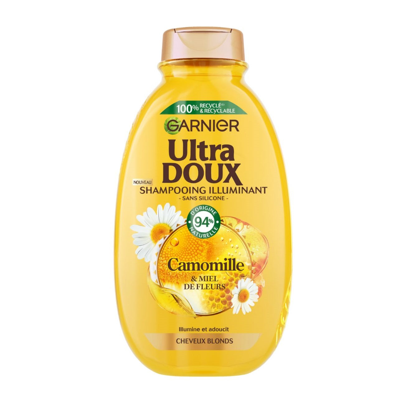 GARNIER Ultra Doux Shampooing Illuminant Soleil de Camomille 300 ML