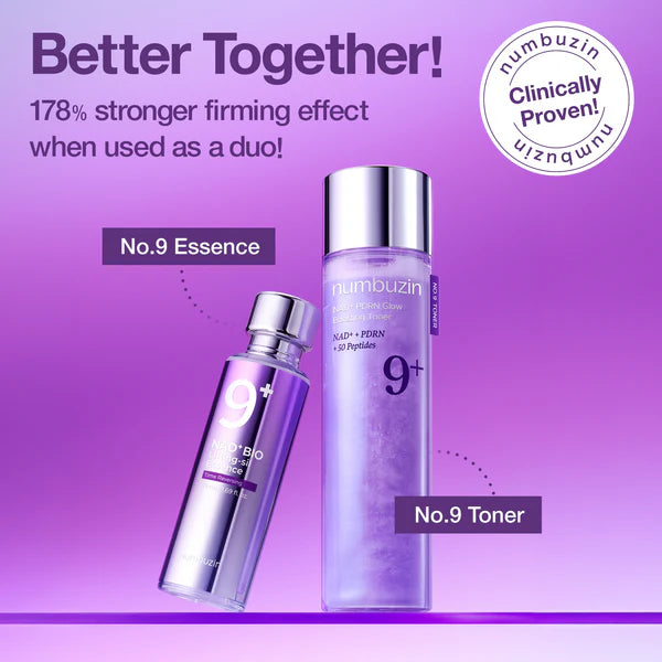 NUMBUZIN No 9 NAD+ PDRN Glow Boosting Toner